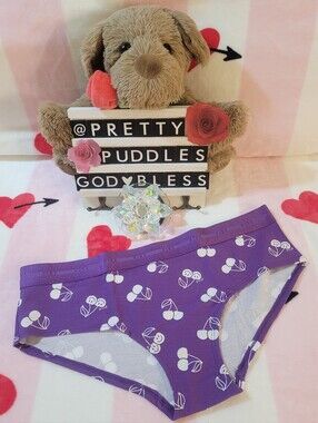 🍒 XXL PINK Logo Cotton Hipster Panty 🍒